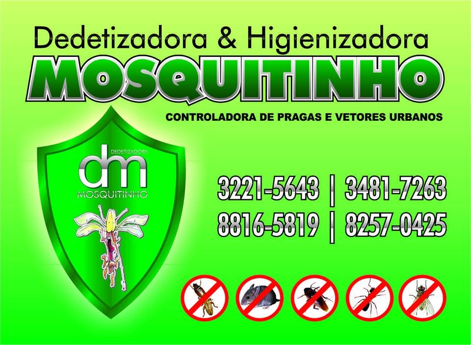 Dedetizadora Mosquitinho - Logo